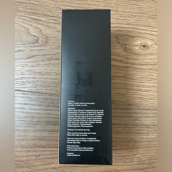 Mad Rabbit Tattoo Soothing Gel. NWT. 100ml. - Picture 5 of 5